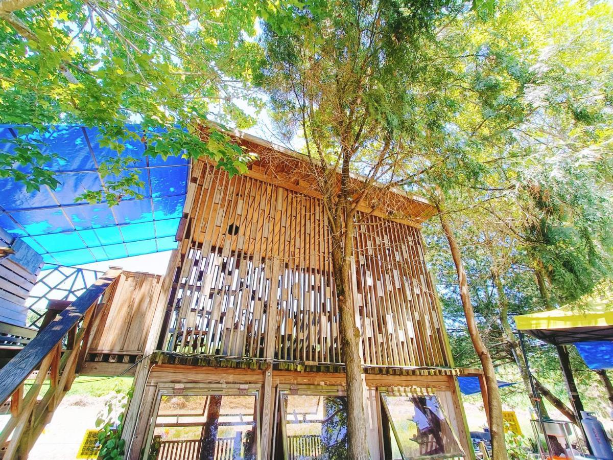 Fun星空謐境 埔里包棟民宿 烤肉麻將自然園區 エクステリア 写真